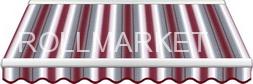 Акрил Sattler Elements 320 186 Stripes Red  