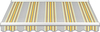 Акрил Sattler Lumera 338 203 Stripes Yellow  