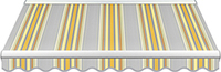 Акрил Sattler Lumera 338 203 Stripes Yellow  