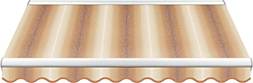 Акрил Sattler Lumera 338 721 Stripes Brown  