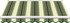 Акрил Sattler Elements 320 054 Stripes Green  