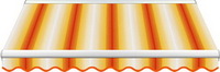 Акрил Sattler Lumera 338 301 Stripes Orange  