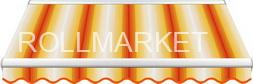 Акрил Sattler Lumera 338 301 Stripes Orange  
