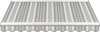 Акрил Sattler Elements 320 820 Stripes Grey  