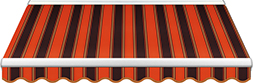 Акрил Sattler Elements 320 678 Stripes Orange 