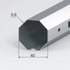 RT40x0,6, вал октогональный