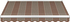 Акрил Sattler Elements 320 711 Stripes Brown  
