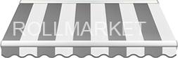 Акрил Sattler Elements 315 170 Blockstripes Grey