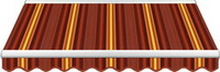 Акрил Sattler Elements 320 692 Stripes Orange 