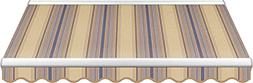 Акрил Sattler Elements 320 574 Stripes Blue  