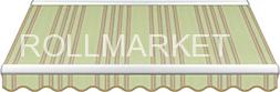 Акрил Sattler Elements 320 672 Stripes Green  