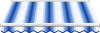 Акрил Sattler Elements 320 234 Stripes Blue