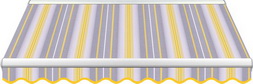 Акрил Sattler Elements 364 053 Stripes Yellow  