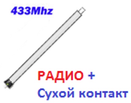 EVUS 4/28 (4 Nm/28 rpm), радио 230В, сухой контакт
