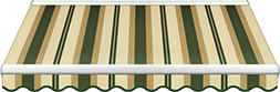 Акрил Sattler Elements 364 598 Stripes Green