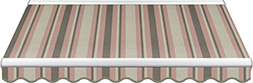 Акрил Sattler Lumera 338 421 Stripes Red  